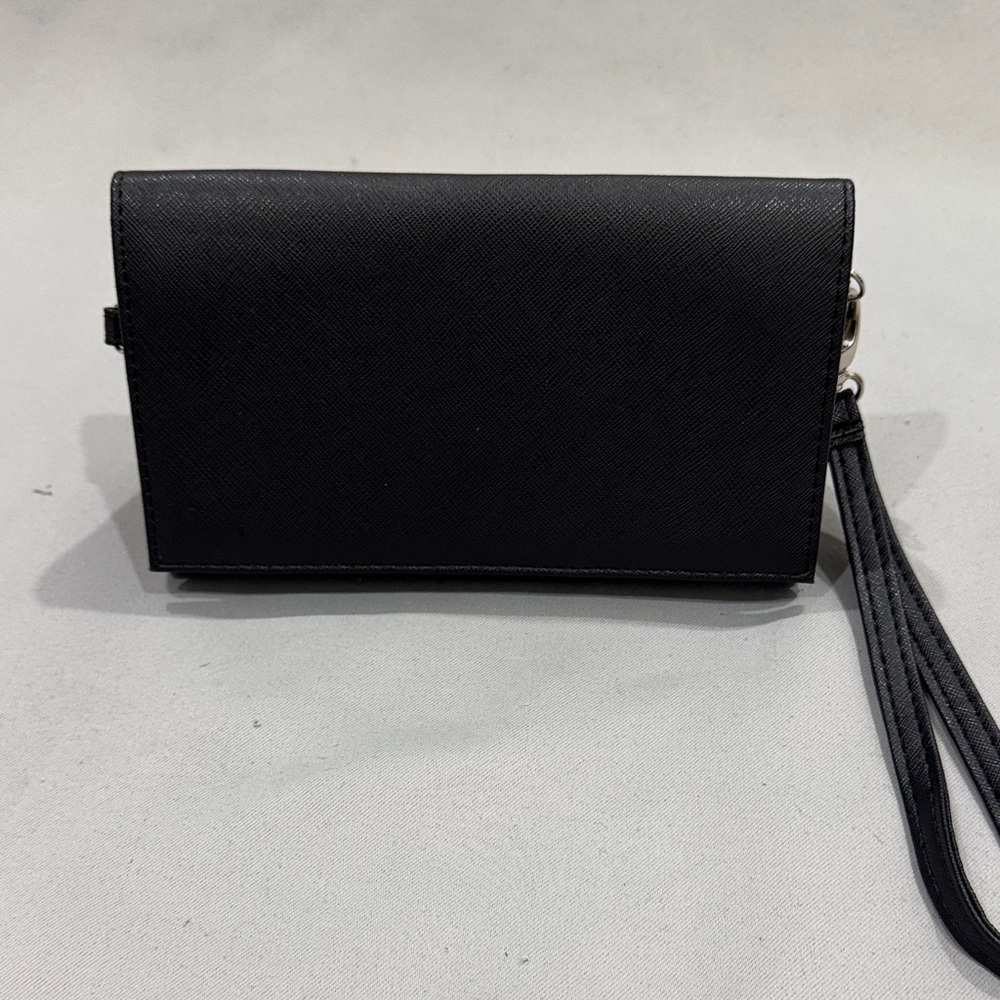 Just Solutions EyePockit Eyeglass Case Purse | Black Crossbody & Clutch